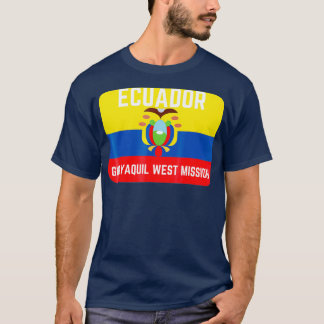 Camiseta Equador Quayaquil Missão Mórmon do LDS Ocidental