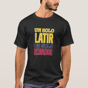 Camiseta Equador Um Só Latejar Um Só Equador