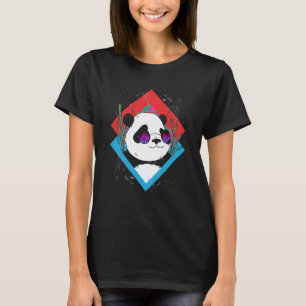 Camiseta Equalizador de Música DJ Rave Festa Músico Panda