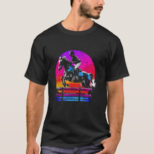 Camiseta Equestre Colorido - Esporte Equestre Vintage Caval