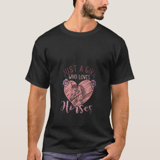 Camiseta Equestre Feminino Cavalgar Mulheres Meninas Crianç