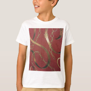 Camiseta Equestre inglês - Vermelho