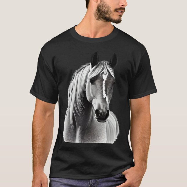 Camiseta Equestrian And Horse  Who Ride Or Raise Ponies (Frente)