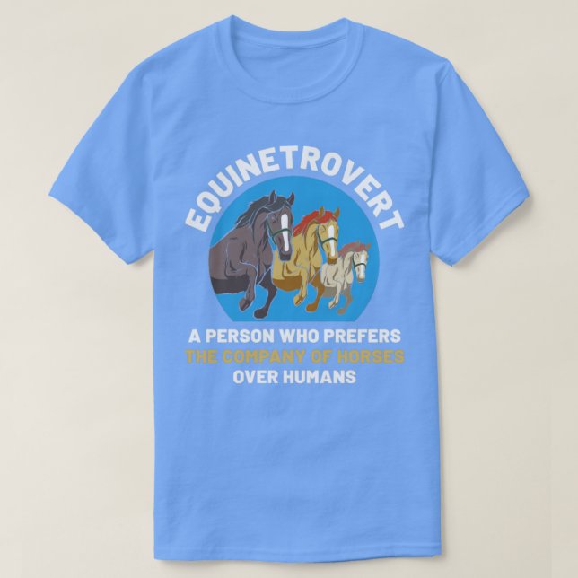 Camiseta Equestrian Funny English Horse Racing2  (Frente do Design)