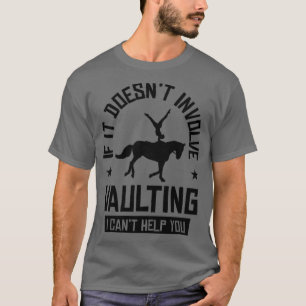 Camiseta Equestrian Horse Vaulting Horseback Andando Acroba