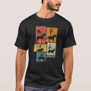 Camiseta Equestrian Vaulting Horse Vaulting Valulting Silho