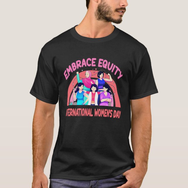 Camiseta Equidade no Dia Internacional da Mulher (Frente)