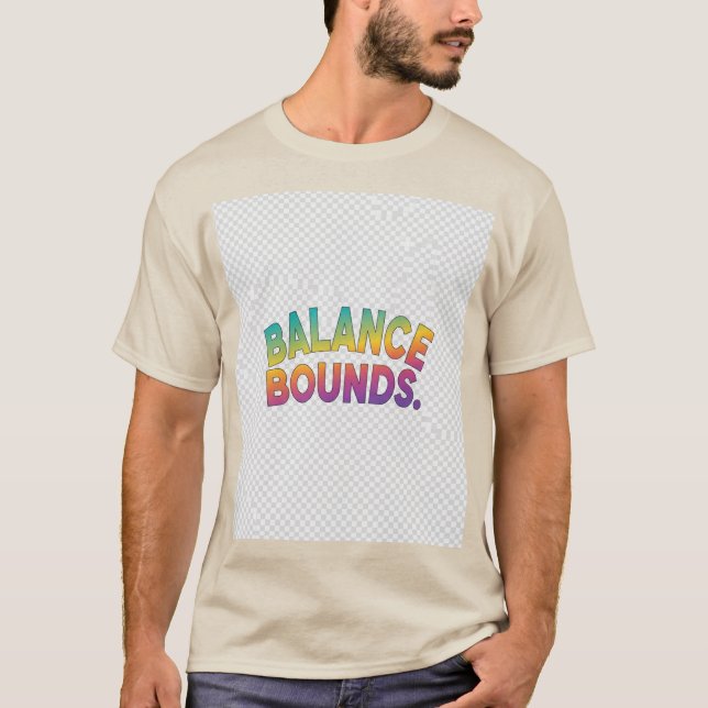 Camiseta Equilíbrio. (Frente)