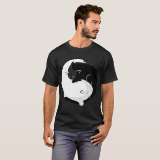 Camiseta Equilíbrio, gatos de Yang-yin