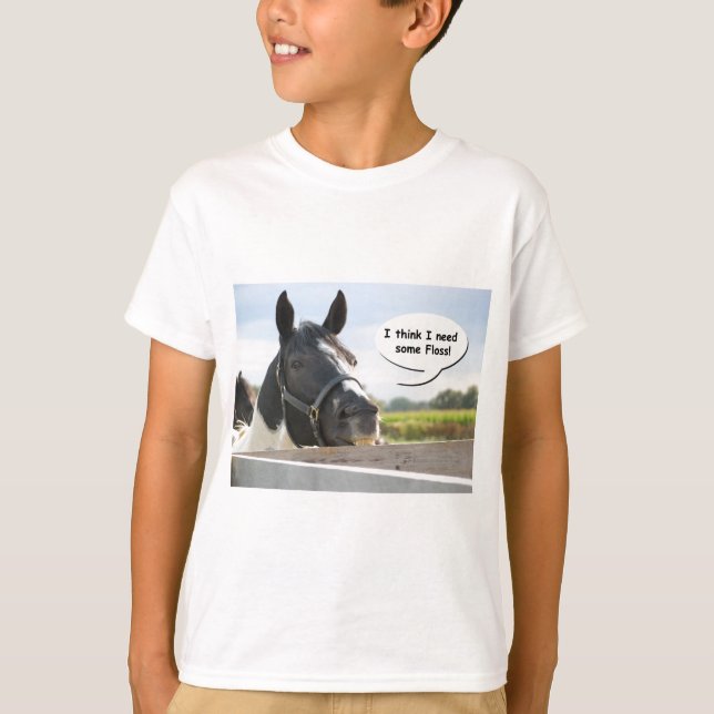 Camiseta Equinos e florins (Frente)
