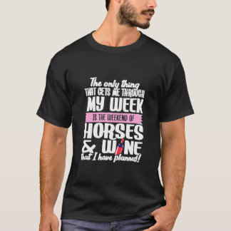 Camiseta Equinos E Vinhos