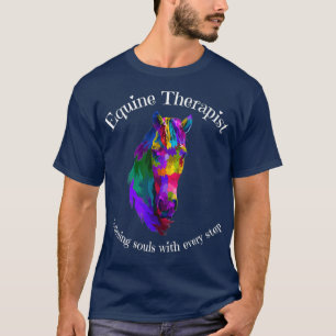 Camiseta Equinos Terapêutica Calmante Alma de Terapêutica