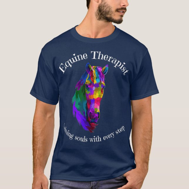 Camiseta Equinos Terapêutica Calmante Alma de Terapêutica O (Frente)