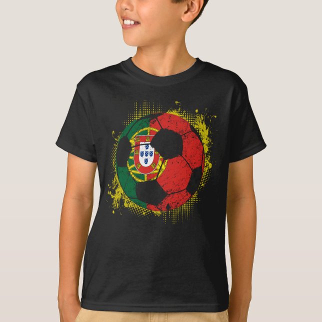 Camiseta Equipa de futebol de Portugal (Frente)