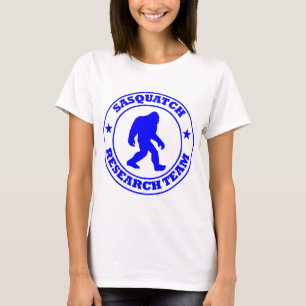 Camiseta EQUIPA DE INVESTIGAÇÃO de SASQUATCH - pro logoti
