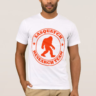 Camiseta EQUIPA DE INVESTIGAÇÃO de SASQUATCH - pro logoti