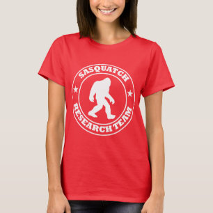 Camiseta EQUIPA DE INVESTIGAÇÃO de SASQUATCH - pro logoti