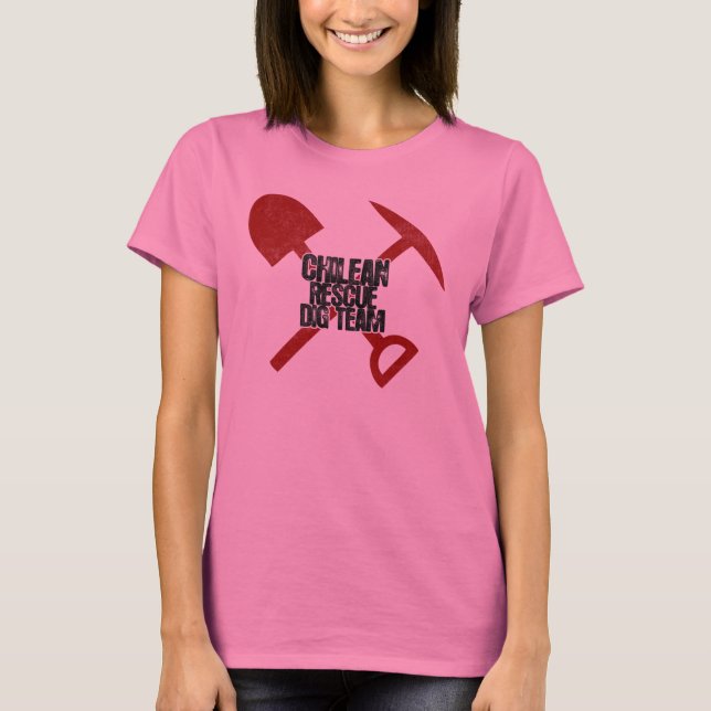 Camiseta Equipa de salvamento chilena (Frente)