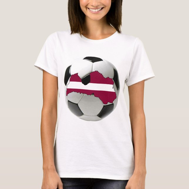 Camiseta Equipa nacional de Latvia (Frente)