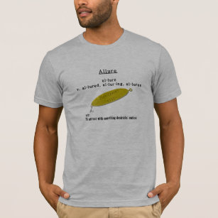 Camiseta Equipa o dicionário: Fascínio. Pescando o T da
