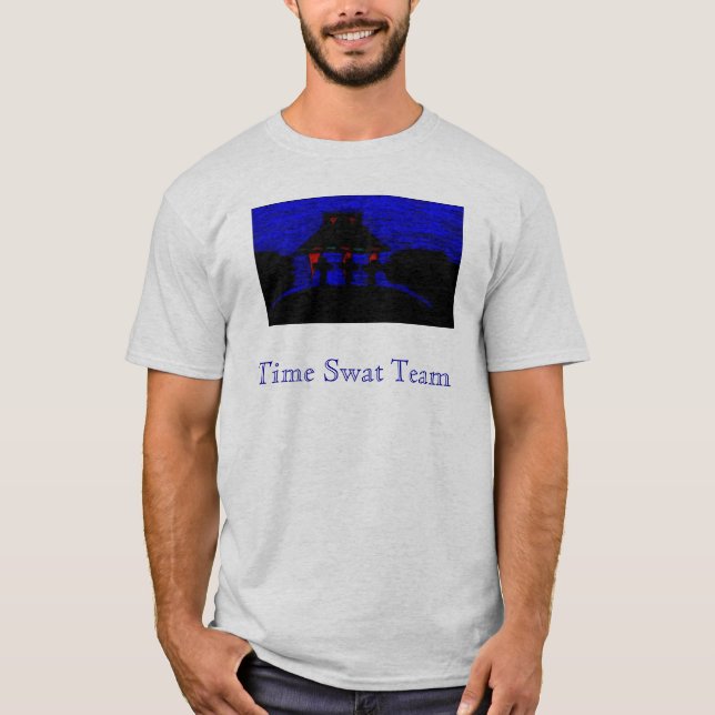 Camiseta Equipa SWAT do tempo (Frente)