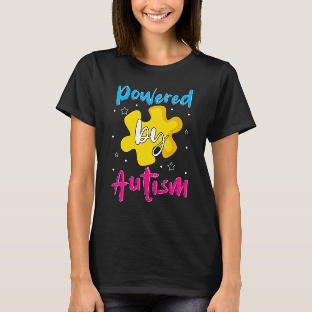 Camiseta Equipado Com Autismo (Frente)