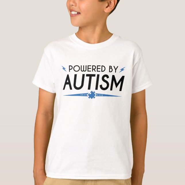 Camiseta Equipado Com Autismo (Frente)