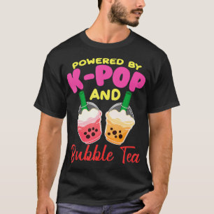 Camiseta Equipado com KAand Bubble Tea KDrama coreano