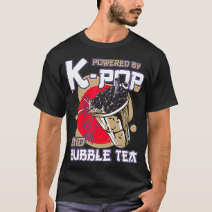 Camiseta Equipado com Kand Bubble Tea Boba Tea KPOP 1