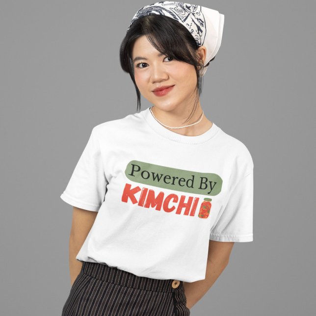 Camiseta Equipado Com Kimchi (Criador carregado)