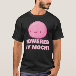 Camiseta Equipado Com Mochi Japonês Mochi