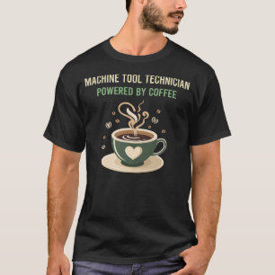 Camiseta Equipado Com O Técnico De Ferramenta De Café