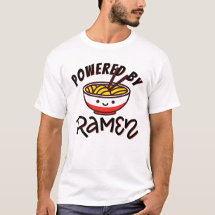 Camiseta Equipado Com Ramen