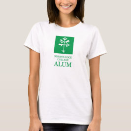 Camiseta Equipado com "SRC Alum" em Verde