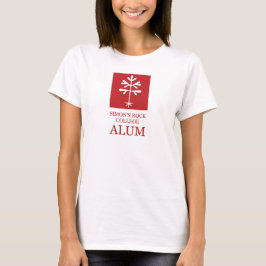 Camiseta Equipado com "SRC Alum" em Vermelho