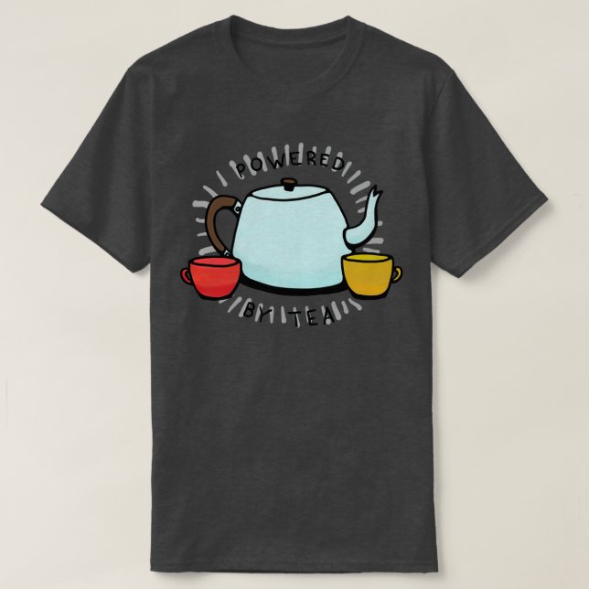 Camiseta Equipado com Tea (Frente do Design)