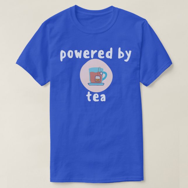 Camiseta Equipado Com Tea 4 (Frente do Design)
