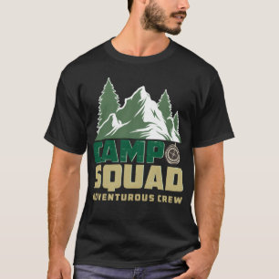 CAMISETA EQUIPAMENTO DE ACAMPAMENTO AVENTUREIRO PARA MENINO