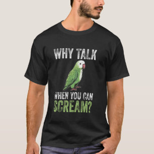 Camiseta Equipamento de Aves Tropicais Legais para Papagaio
