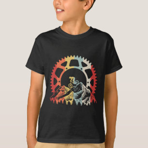 Camiseta Equipamento de Ciclismo de Montanha Retro Antiga B
