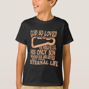 Camiseta Equipamento de Escalada Cristã Testemunha de Deus