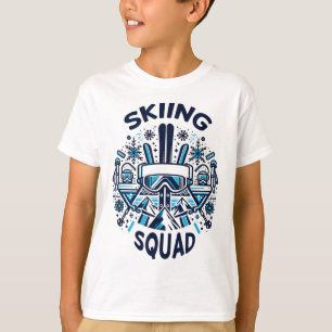 Camiseta Equipamento de Esqui para Aventureiros da Neve do