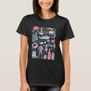 Camiseta Equipamento de Mergulho Fantásticas Garatuja Scuba