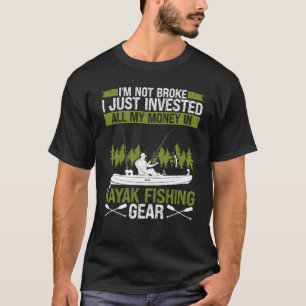 Camiseta Equipamento de pesca de caiaque Caiaque Pescador d