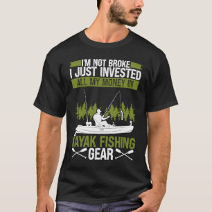 Camiseta Equipamento de pesca de caiaque Caiaque Pescador d