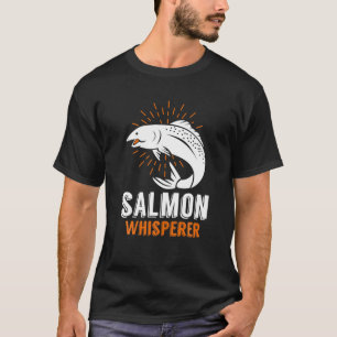 Camiseta Equipamento De Pesca De Salmão Para Pescadores E