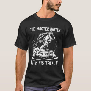 Camiseta Equipamento de Pesca para Pescadores Roupas