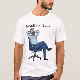 Camiseta Equipamento de Prazo Engraçado Agito