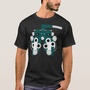 Camiseta Equipamento do exame de olho