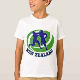 Camiseta Equipamento do jogador do rugby que afasta Nova